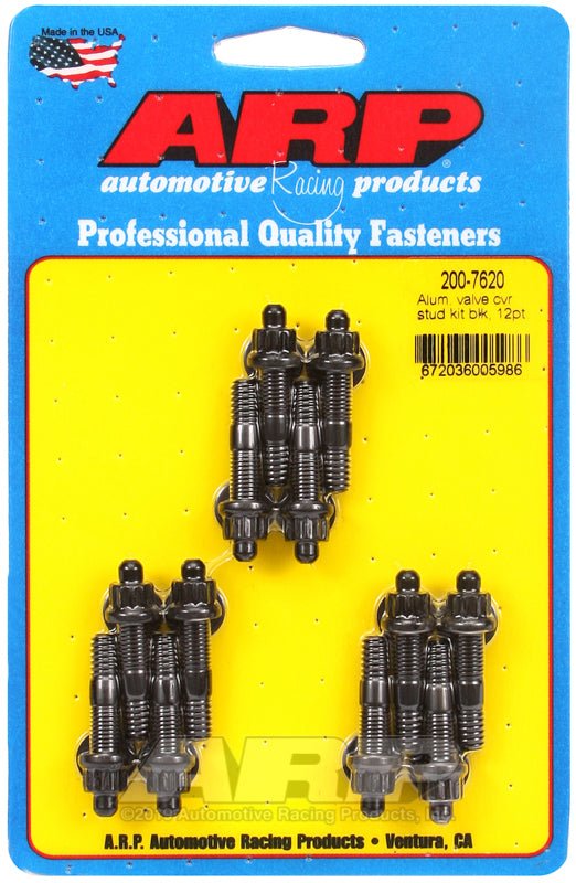 ARP - ARP Aluminum 12pt Valve Cover Stud Kit - Demon Performance