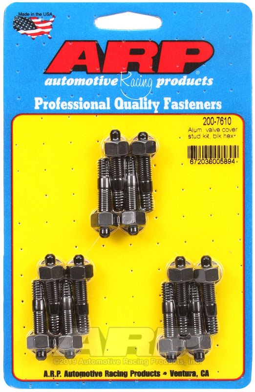 ARP - ARP Aluminum Hex Valve Cover Stud Kit - Demon Performance