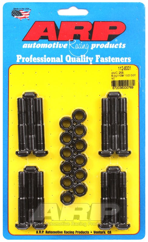 ARP - ARP AMC 258 6 - cylinder Rod Bolt Kit - Demon Performance