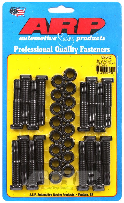 ARP - ARP BB Chevy 3/8in Wave - Loc High Performance Rod Bolt Kit - Demon Performance