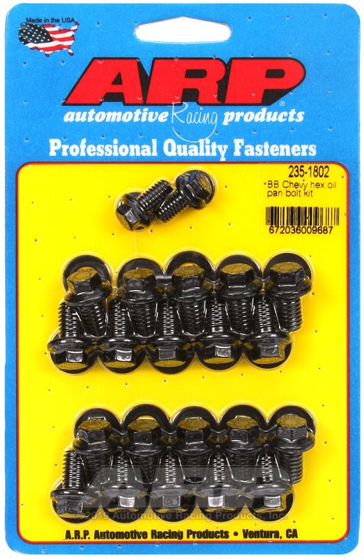 ARP - ARP BB Chevy Hex Oil Pan Bolt Kit - Demon Performance