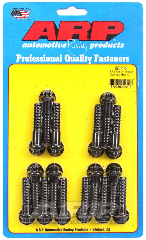 ARP - ARP BB Ford V8 12pt Intake Manifold Bolt Kit - Demon Performance