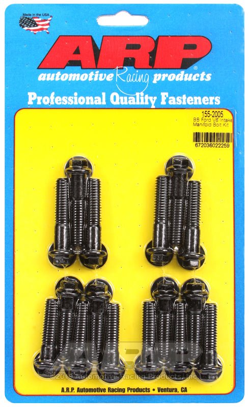 ARP - ARP BB Ford V8 Hex Intake Manifold Bolt Kit - Demon Performance