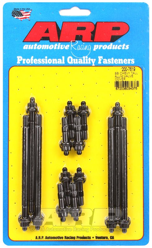 ARP - ARP Big Block Chevy Tall Aluminum Valve Cover Stud Kit - Demon Performance