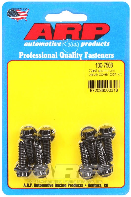 ARP - ARP Cast Aluminum 12pt Valve Cover Bolt Kit - Demon Performance