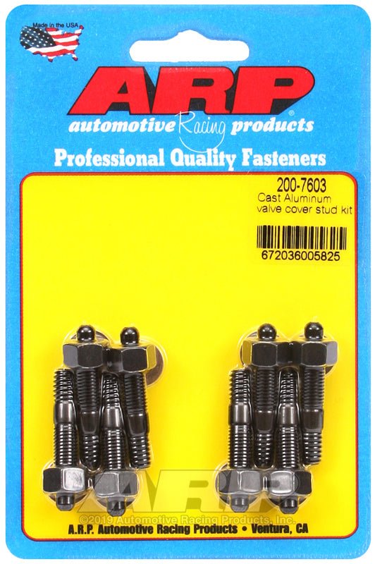 ARP - ARP Cast / Aluminum Hex Valve Cover 1/4in x 20 1.5in OAL Stud Kit - Demon Performance