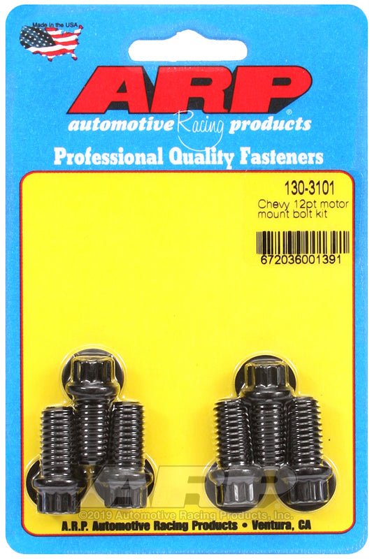 ARP - ARP Chevy 12pt Motor Mount Bolt Kit - Demon Performance