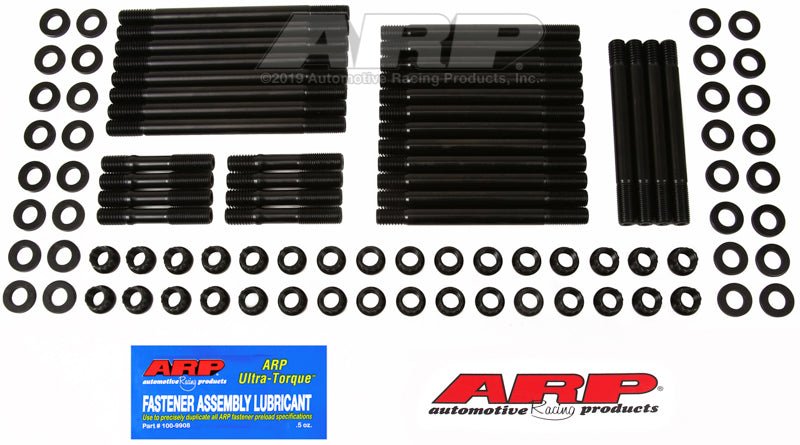 ARP - ARP Chevy Big Block MKIV w/ Merlin Heads 8 long Exhaust Stud Undercut 12pt Head Stud Kit - Demon Performance