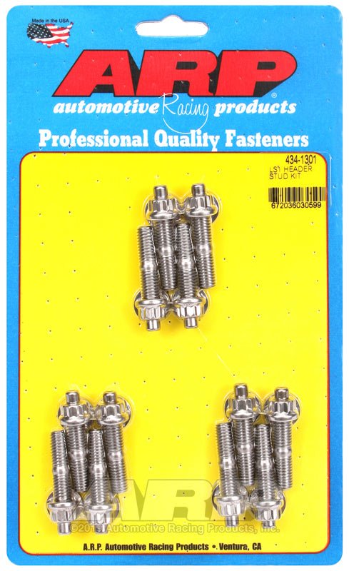 ARP - ARP Chevy LS1 Header Stud Kit - Demon Performance