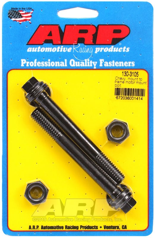 ARP - ARP Chevy Mount to Frame Motor Mount Bolt Kit - Demon Performance