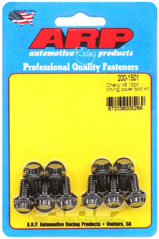 ARP - ARP Chevy V8 12pt Timing Cover Bolt Kit - Demon Performance