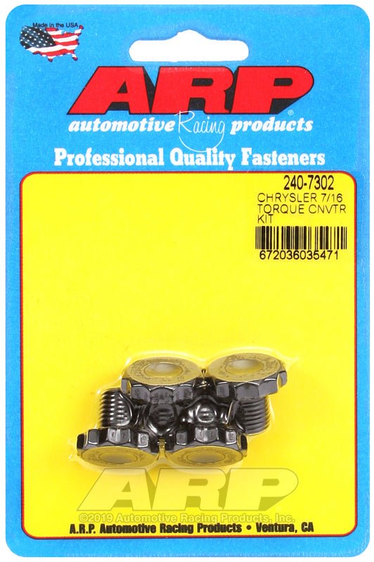 ARP - ARP Chrysler Torqueflite 727 / 904 w/ Aftermarket Converter Torque Converter Bolt Kit - Demon Performance