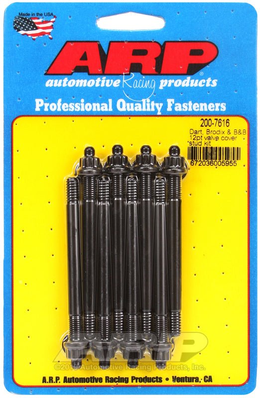 ARP - ARP Dart BRodix and B and B 12pt Valve Cover Stud Kit - Demon Performance