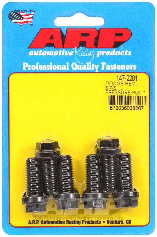 ARP - ARP Dodge Hemi 5.7/6.1L Pressure Plate Bolt Kit - Demon Performance