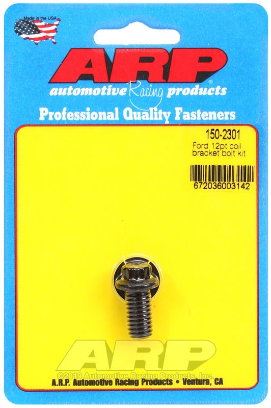 ARP - ARP Ford 12pt Coil Bracket Bolt Kit - Demon Performance