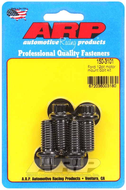 ARP - ARP Ford 12pt Motor Mount Bolt Kit - Demon Performance