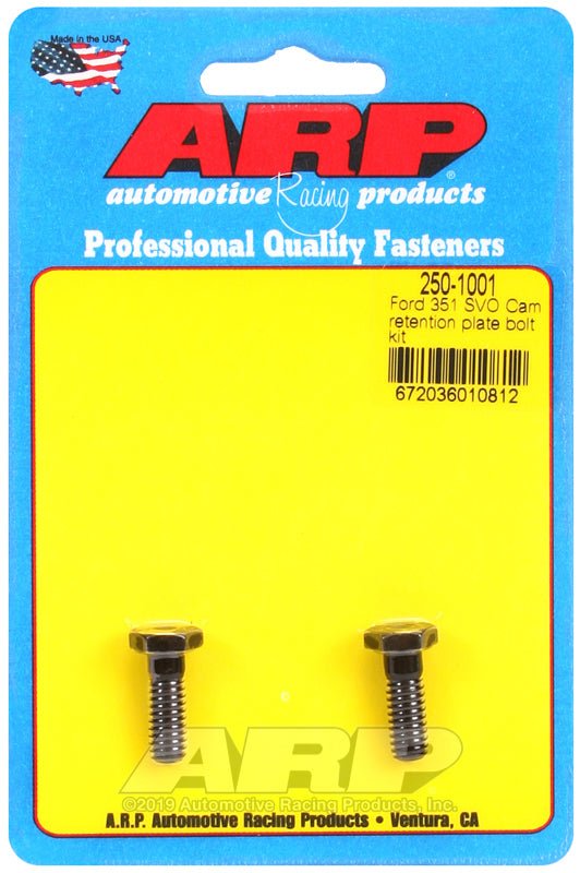 ARP - ARP Ford 351 SVO Cam Retention Plate Bolt Kit - Demon Performance