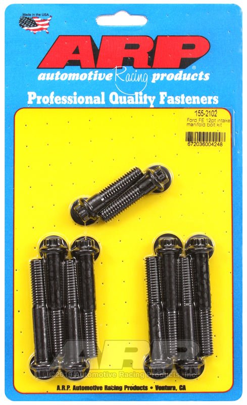 ARP - ARP Ford FE 12pt Intake Manifold Bolt Kit - Demon Performance