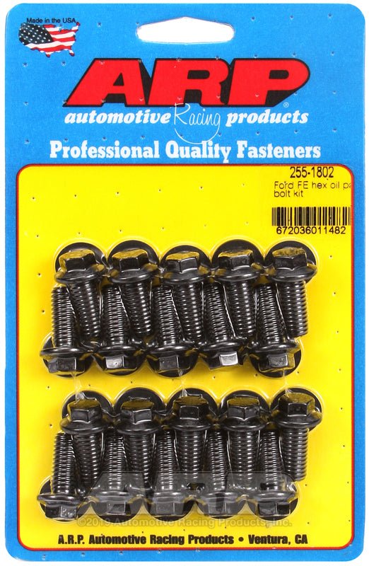 ARP - ARP Ford FE Hex Oil Pan Bolt Kit - Demon Performance