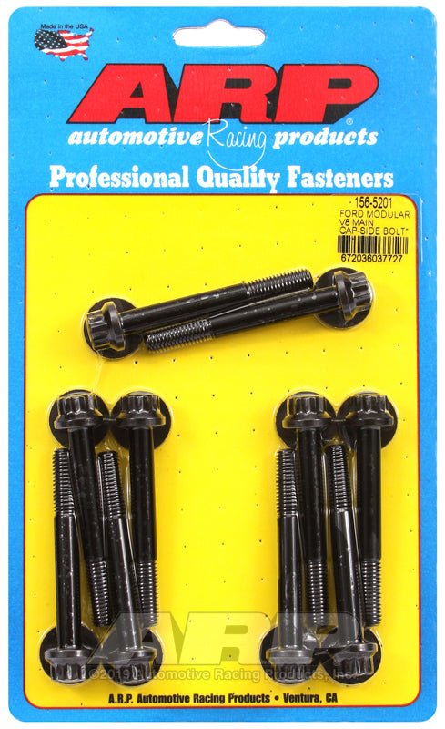 ARP - ARP Ford Modular V8 Main Cap - Side Bolt (Early Cast Iron Block) M8 Main Bolt Kit - Demon Performance