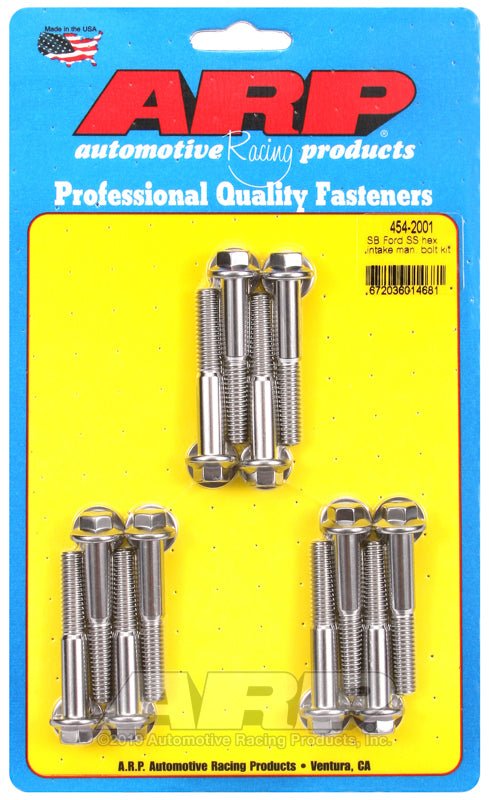 ARP - ARP Ford SS Hex Intake Manifold Bolt Kit - Demon Performance