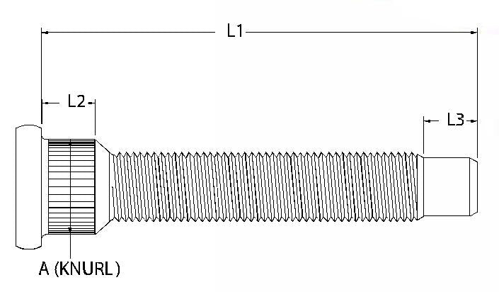 ARP - ARP Late Model GM Disc Brake Early Drum Brake Wheel Stud Kit - Demon Performance