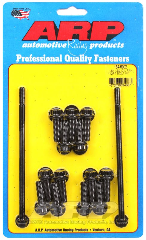 ARP - ARP LS1 LS2 12pt Oil Pan Bolt Kit - Demon Performance