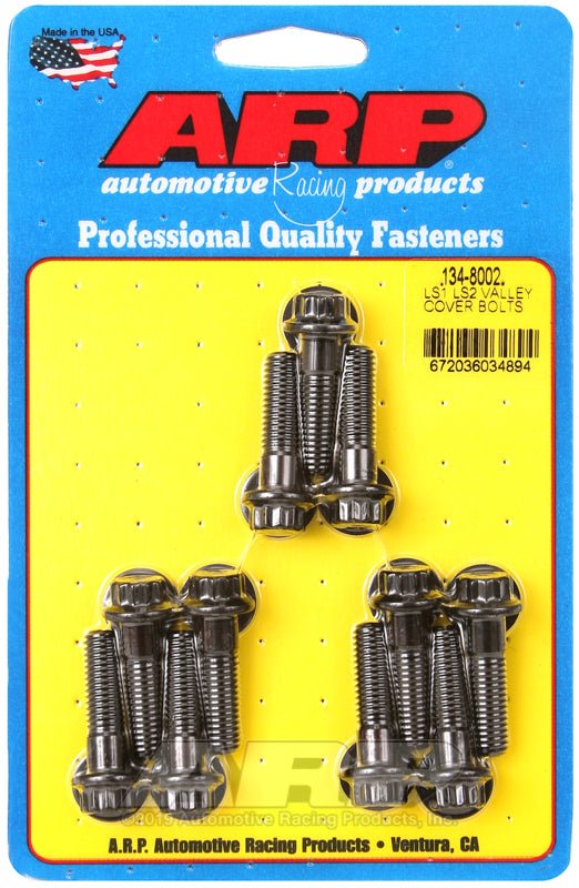 ARP - ARP LS1 LS2 12pt valley Cover Bolt Kit - Demon Performance
