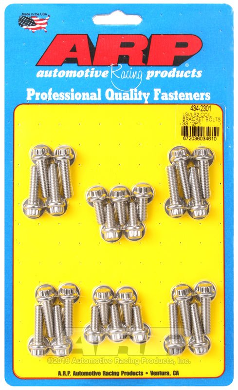 ARP - ARP LS1 LS2 SS 12pt Coil Bracket Bolt Kit - Demon Performance