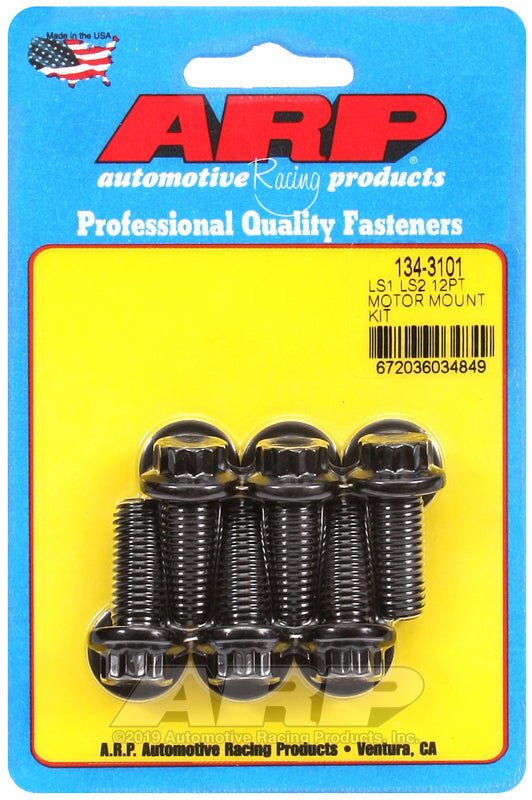 ARP - ARP LS1 LS2 SS 12pt Motor Mount Bolt Kit - Demon Performance