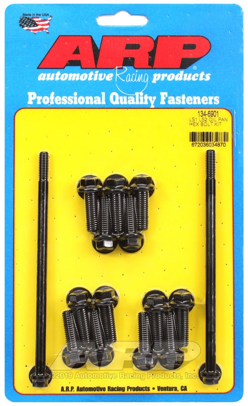 ARP - ARP LS1/LS2 Hex Oil Pan Bolt Kit - Demon Performance