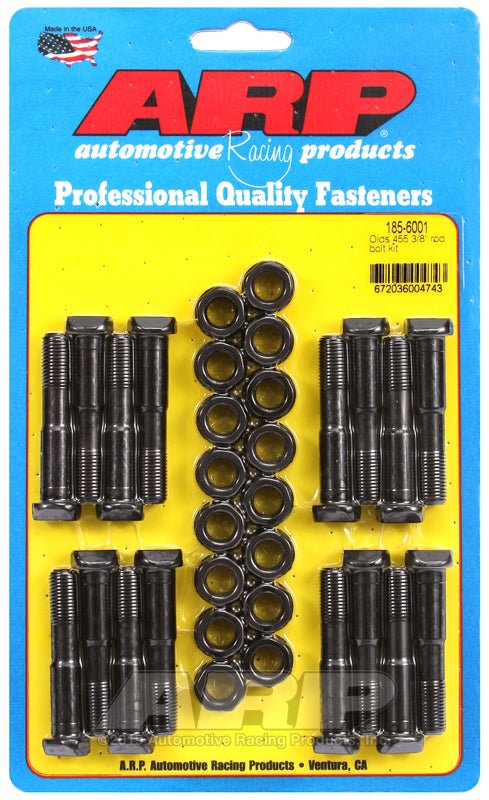 ARP - ARP Oldsmobile 455 3/6in Rod Bolt Kit - Demon Performance