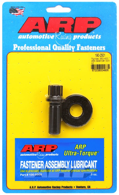 ARP - ARP Pontiac 350 - 400 - 455 Balancer Bolt Kit - Demon Performance