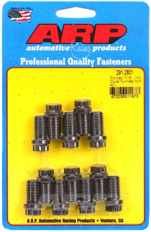 ARP - ARP Pontiac 7/16 Iron Duke Flywheel Bolt Kit - Demon Performance