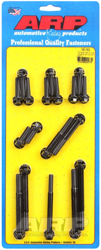 ARP - ARP Pontiac Hex Timing Cover and Water Pump Bolt Kit - Demon Performance