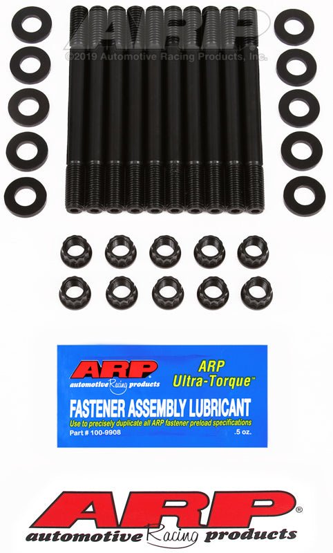 ARP - ARP Saturn 1.9L 2 - Bolt Main w/ 1/2 inch straps Main Stud Kit / Nissan KA24DE Head Stud Kit - Demon Performance