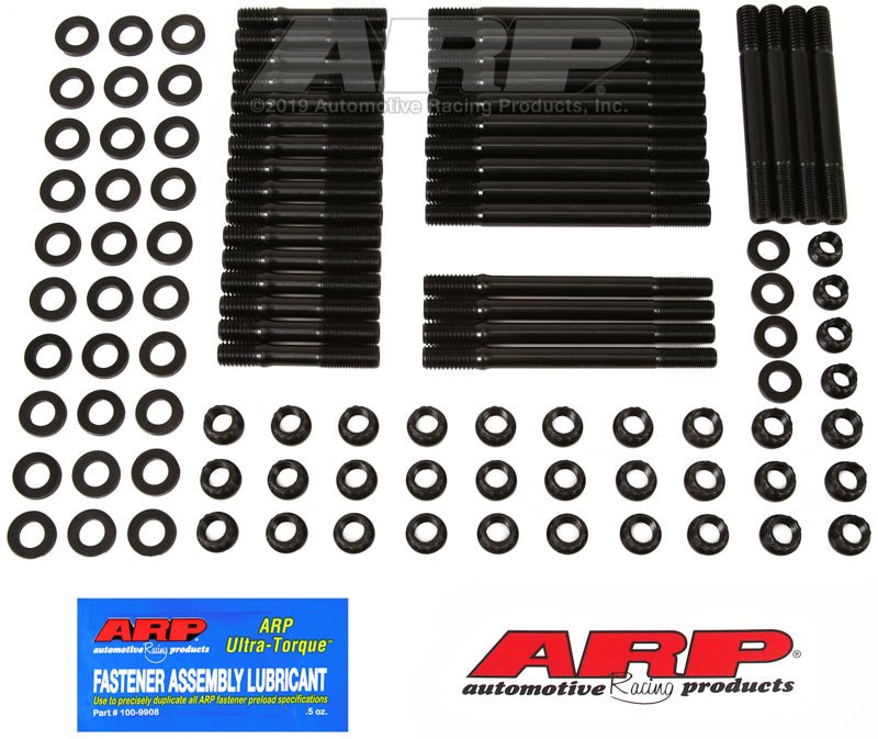 ARP - ARP SB Chevrolet Brodix 18C/18X Cylinder Head Bolt Kit w/ 3/8 Step Stud - Demon Performance