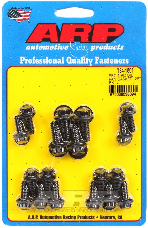 ARP - ARP SB Chevy 1 - pc Oil Pan Gasket 12pt Bolt Kit - Demon Performance