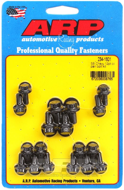 ARP - ARP SB Chevy 12pt Oil Pan Bolt Kit - Demon Performance
