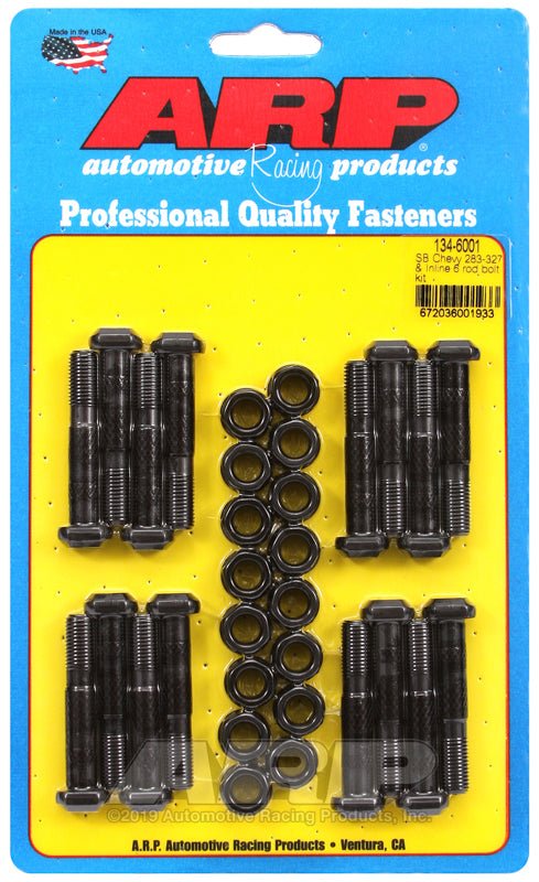 ARP - ARP SB Chevy 283 - 327 & Inline 6 Rod Bolt Kit - Demon Performance