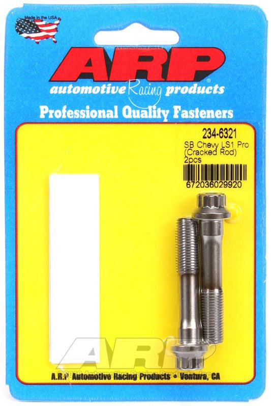 ARP - ARP SB Chevy LS1 inCracked Rodin Rod Bolt Kit (2 Piece) - Demon Performance