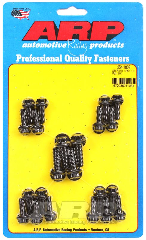 ARP - ARP SB Ford 12pt Oil Pan Bolt Kit - Demon Performance