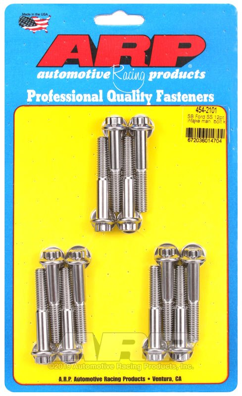 ARP - ARP SB Ford SS 12pt Intake Manifold Bolt Kit - Demon Performance