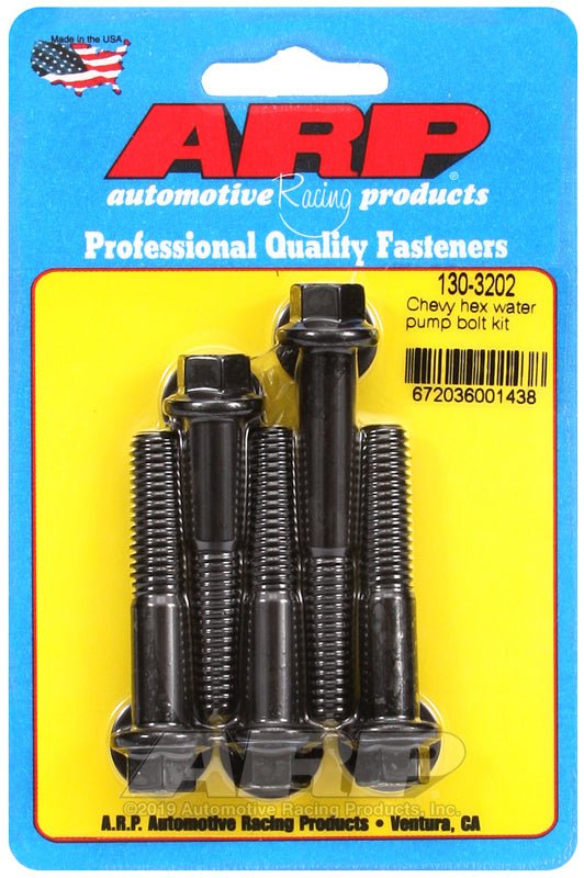 ARP - ARP SB/BB Chevy Water Pump Hex Bolt Kit - Demon Performance