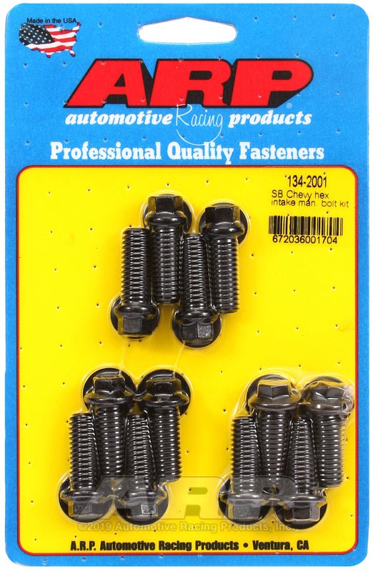 ARP - ARP SBC Hex Intake Manifold Bolt Kit - Demon Performance