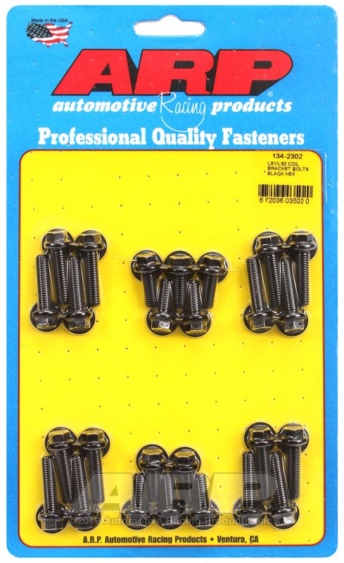 ARP - ARP SBC LS1 LS2 Hex Coil Bracket Bolt Kit - Demon Performance