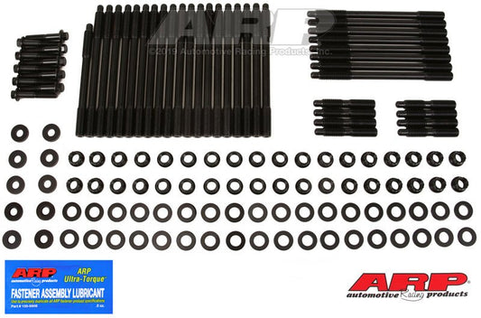 ARP - ARP SBC/WP Tall Deck 9.80 Warhawk Block w/Warhawk 12Deg LS7 Heads Head Stud Kit - Demon Performance