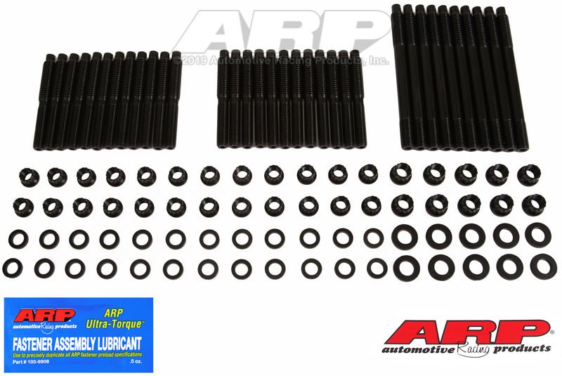 ARP - ARP Small Block Chevy SB2 w/ Brodix Rodeck Alum Block All Pro Heads - Head Stud Kit - Demon Performance