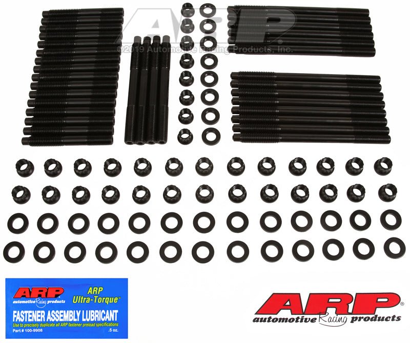 ARP - ARP Small Block Chevy w/ Brodix Rodeck Alum Block All Pro Heads - Head Stud Kit - Demon Performance