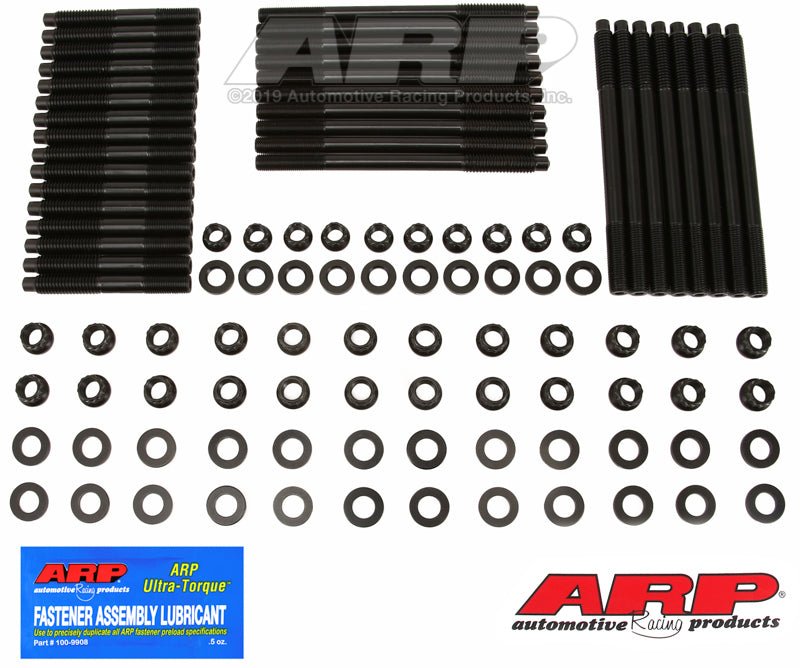 ARP - ARP Small Block Chevy w/ Brodix Rodeck Alum Block BD1010 and BD2000 Heads - Head Stud Kit - Demon Performance